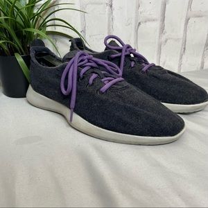 All Birds Wool runners grey Mens size 11 preowned